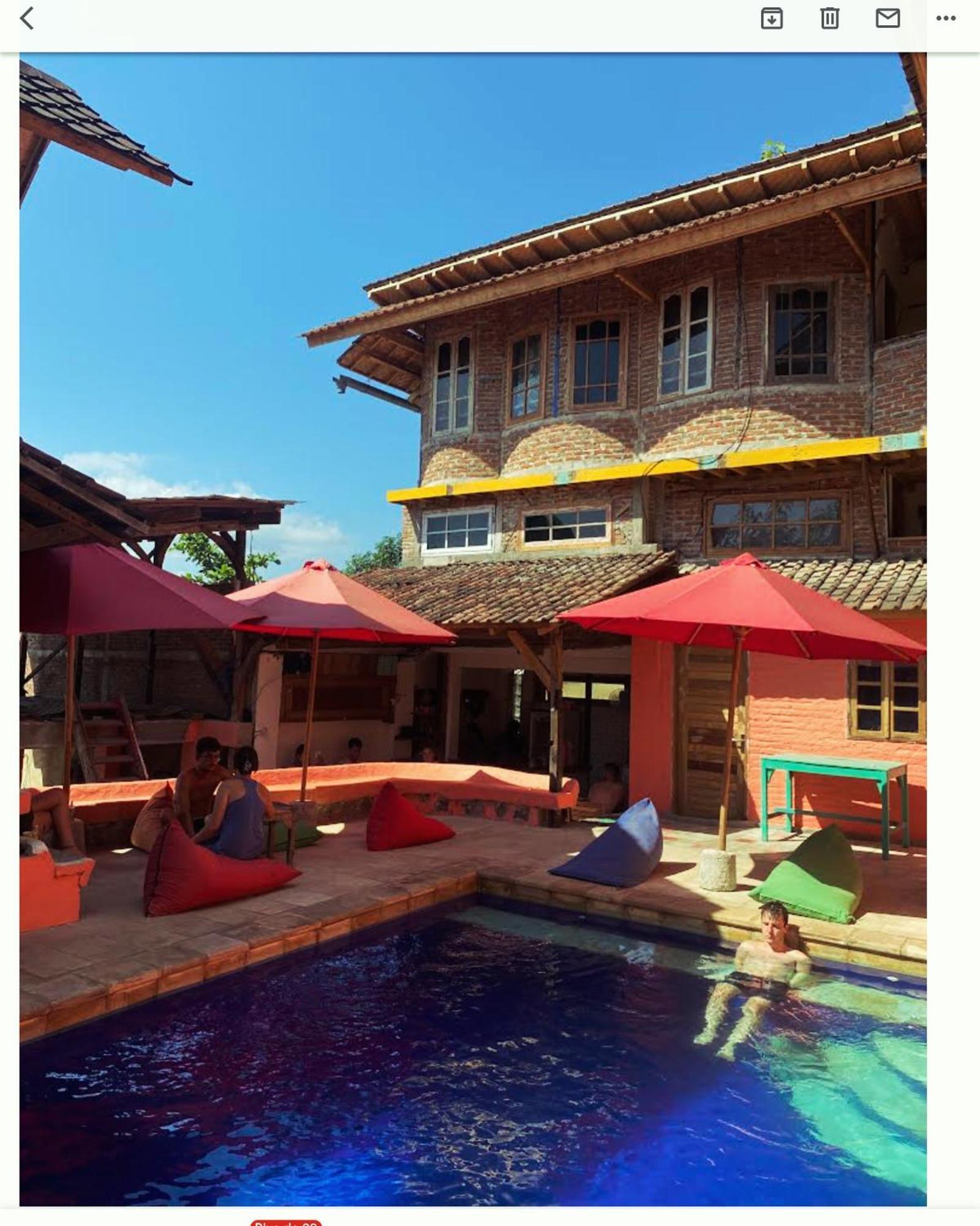 Gili La Boheme Hostel Gili Trawangan Buitenkant foto