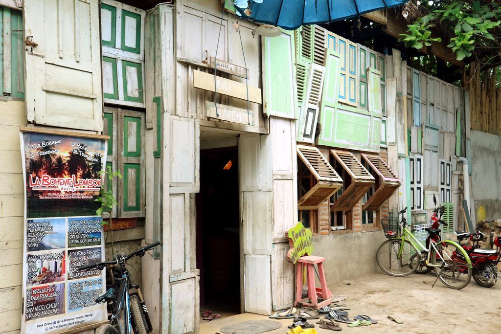 Gili La Boheme Hostel Gili Trawangan Buitenkant foto